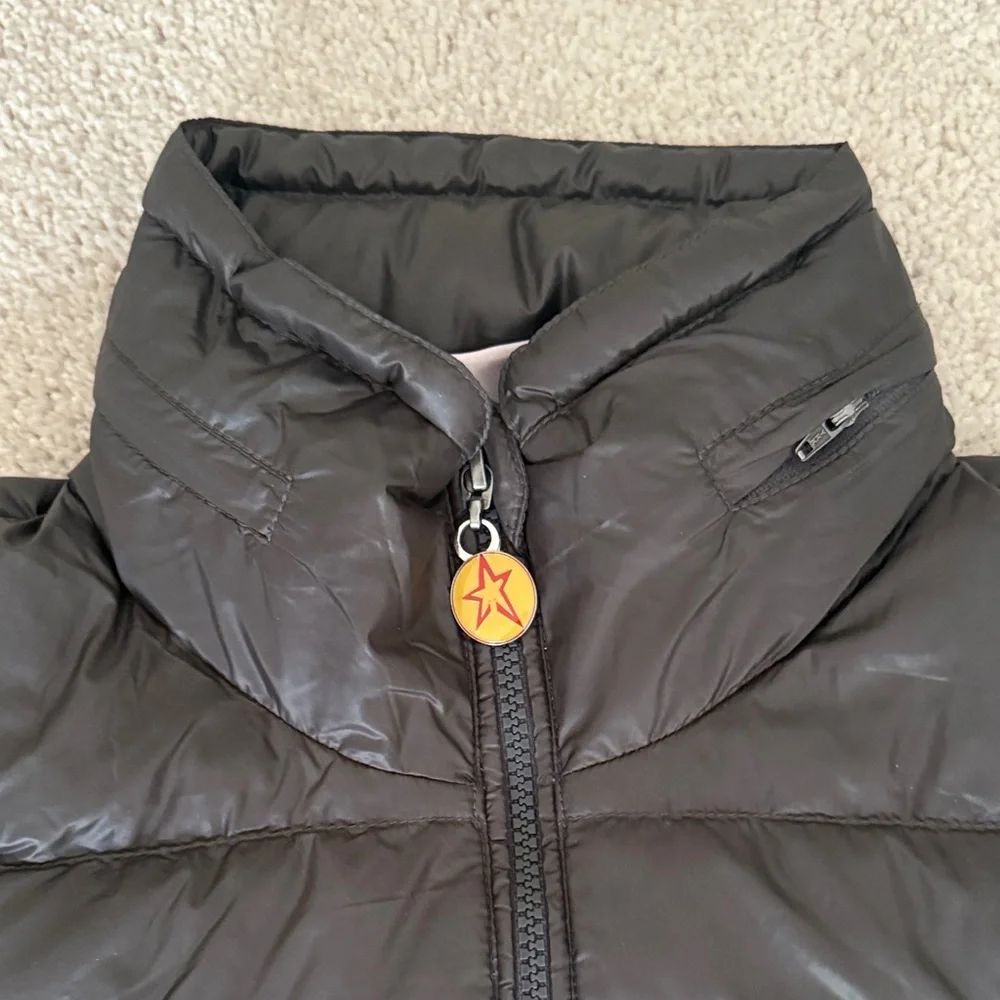 PERFECT MOMENT Gray Quilted women’s merino wool goose down Sweater - Picture 3 of 7